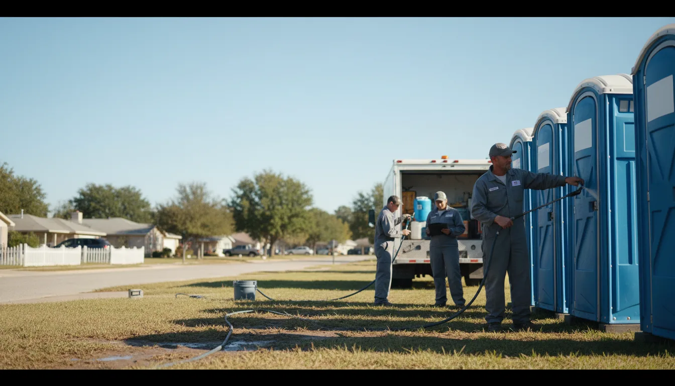 Long-Term Portable Toilet Rental in Erie, KS near me